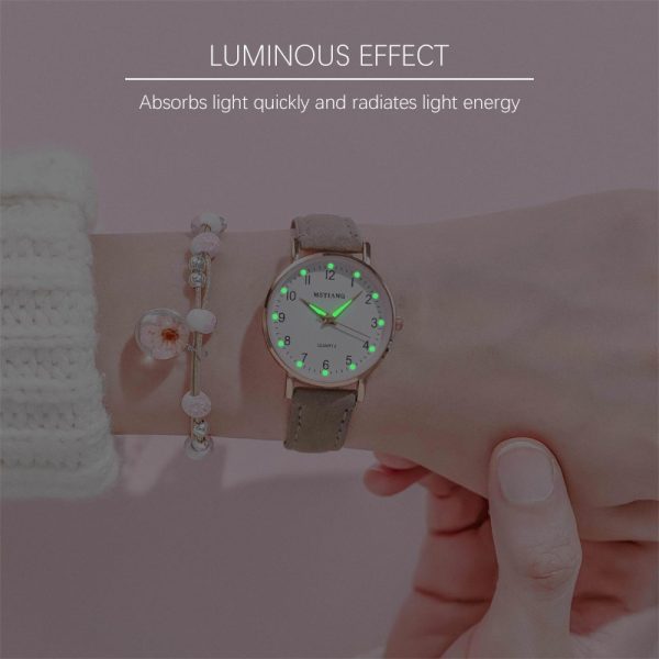 2022 New Watch Women Fashion Casual Leather Belt Watches Simple Ladies' Small Dial Quartz Clock Dress Wristwatches Reloj Mujer - 图片 2