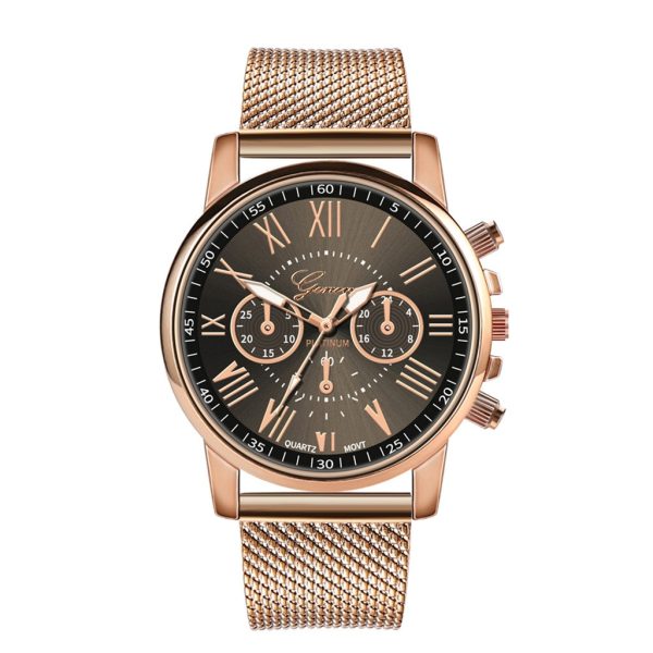 Business Women's Watches Fashion Geneva Brand Roman Numeral Simple Clock Kol Saati Montre Femme Relogio Feminino Reloj Mujer - 图片 6