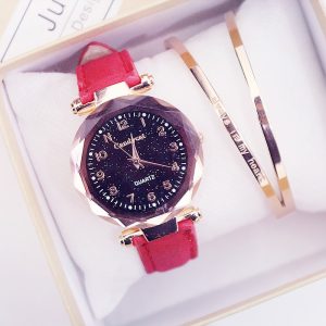 Leather Quartz Women's Watch Ladies Fashion Watch Women Wristwatch Clock relogio feminino hours reloj mujer saati